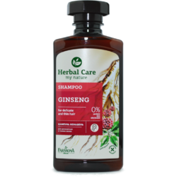 Herbal Care Sampon Cu Extract De Ginseng Pentru Par Subtire, Fin 330ml FARMONA