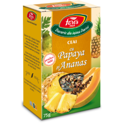 Ceai de Papaya si Ananas 75g FARES