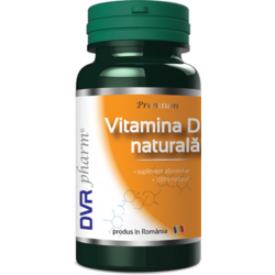 Vitamina D Naturala 60cps DVR PHARM