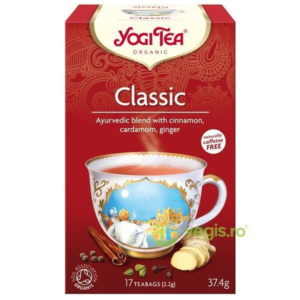 Ceai Classic Ecologic/Bio 17dz, YOGI TEA, Ceaiuri doze, 1, Vegis.ro