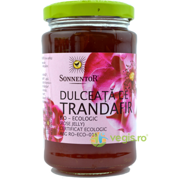 Dulceata de Trandafir Ecologica/Bio 260gr, SONNENTOR, Dulciuri & Indulcitori Naturali, 1, Vegis.ro