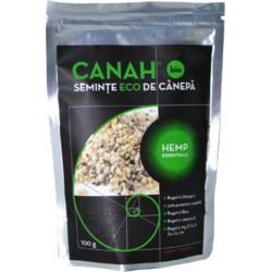 Seminte Decorticate de Canepa Ecologice/Bio 100g CANAH