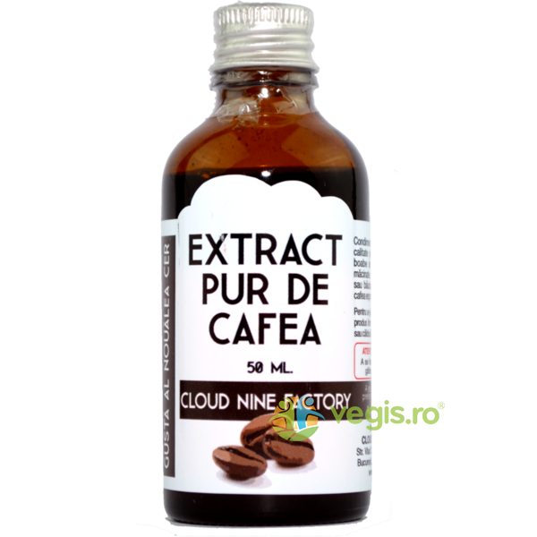 Extract Pur de Cafea 50ml, CLOUD NINE FACTORY™, Mirodenii prajituri, 1, Vegis.ro