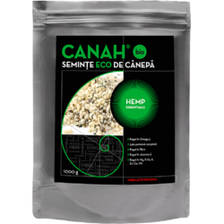 Seminte Decorticate de Canepa Ecologice/Bio 1kg CANAH