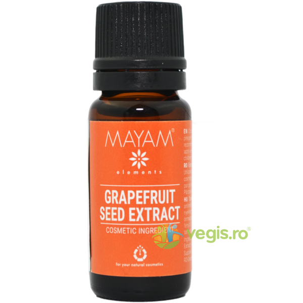 Extract Concentrat din Samburi de Grapefruit 10ml, MAYAM, Ingrediente Cosmetice Naturale, 1, Vegis.ro