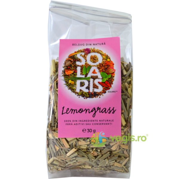 Condiment - Lemongrass 30gr, SOLARIS, Condimente, 1, Vegis.ro