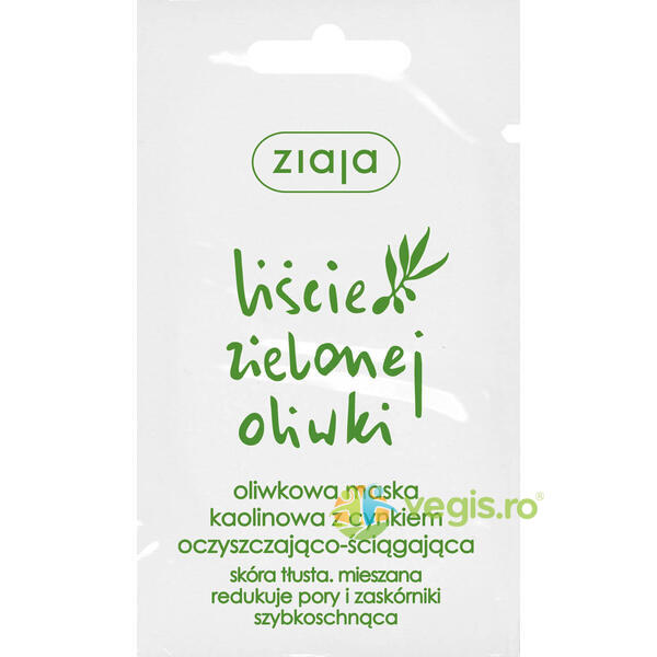 Masca Astringenta Ten Gras/Mixt cu Extract din Frunze de Maslin 7ml, ZIAJA, Cosmetice ten, 1, Vegis.ro