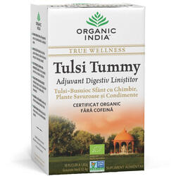 Ceai Tulsi Tummy Ecologic/Bio 18pl ORGANIC INDIA