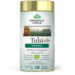 Ceai Tulsi Original Ecologic/Bio 100g ORGANIC INDIA