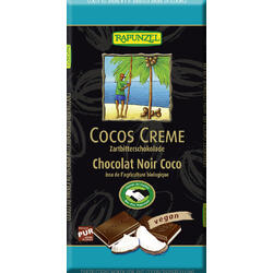 Ciocolata Amaruie Vegana cu Crema de Cocos Ecologica/Bio 100g RAPUNZEL