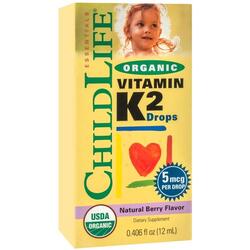 Vitamina K2 Lichida pentru Copii 7.5ml Secom, CHILD LIFE ESSENTIALS