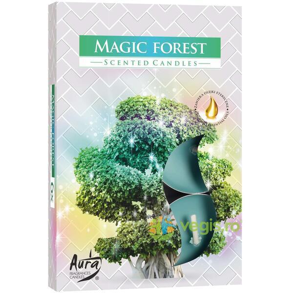 Set Lumanari Tip Pastila Aroma Magic Forest 6 buc., BISPOL, Lumanari parfumate, 1, Vegis.ro