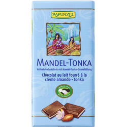 Ciocolata cu Crema de Migdale si Tonka Ecologica/Bio 100g RAPUNZEL
