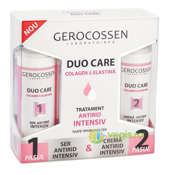 Duo Care Tratament Antirid Intensiv 30ml+30ml, GEROCOSSEN, Cosmetice Anti-Imbatranire/Anti-Aging, 1, Vegis.ro