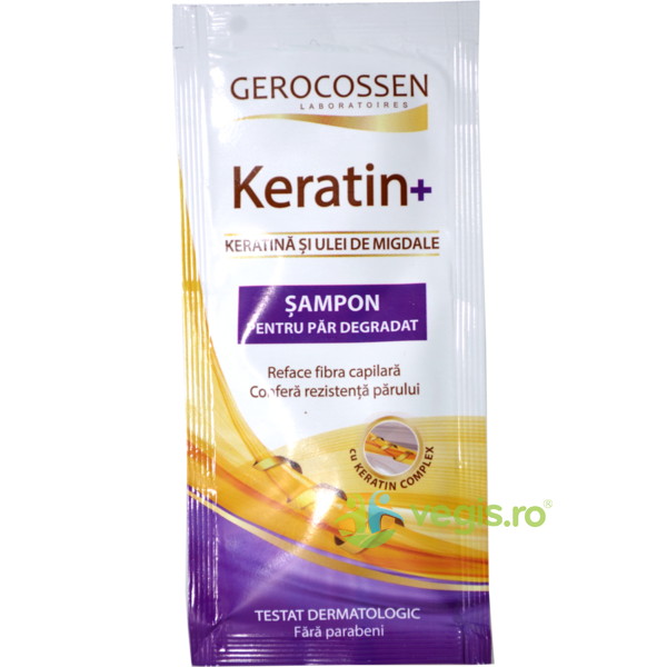 Keratin Sampon pentru Par Degradat 15ml, GEROCOSSEN, Cosmetice Par, 1, Vegis.ro