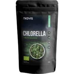 Chlorella Tablete Ecologice/Bio 125g NIAVIS