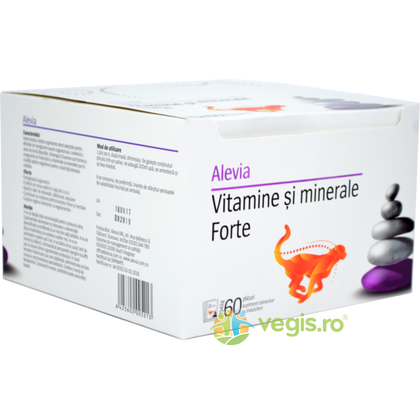 Vitamine Si Minerale Forte 60dz, ALEVIA, Vitamine, Minerale & Multivitamine, 3, Vegis.ro