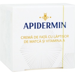 Crema de Fata cu Laptisor de Matca si Vitamina A  Apidermin 30ml COMPLEX APICOL