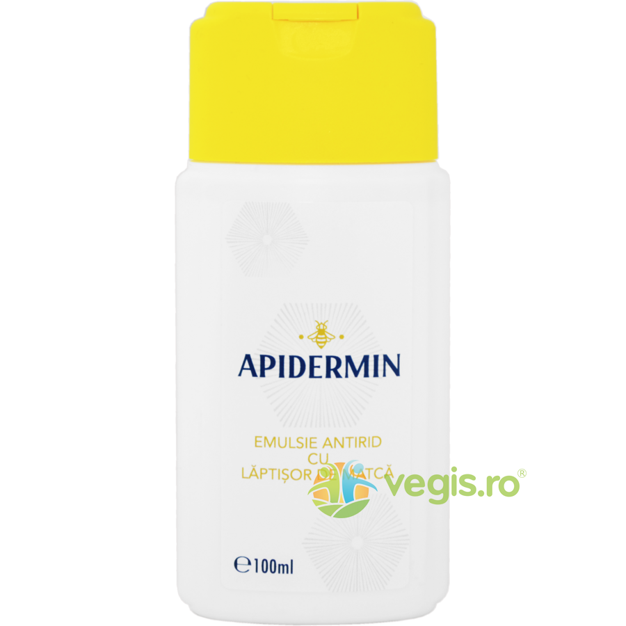 Apidermin – emulsie antirid cu laptisor de matca 100ml 100ml imagine 2022