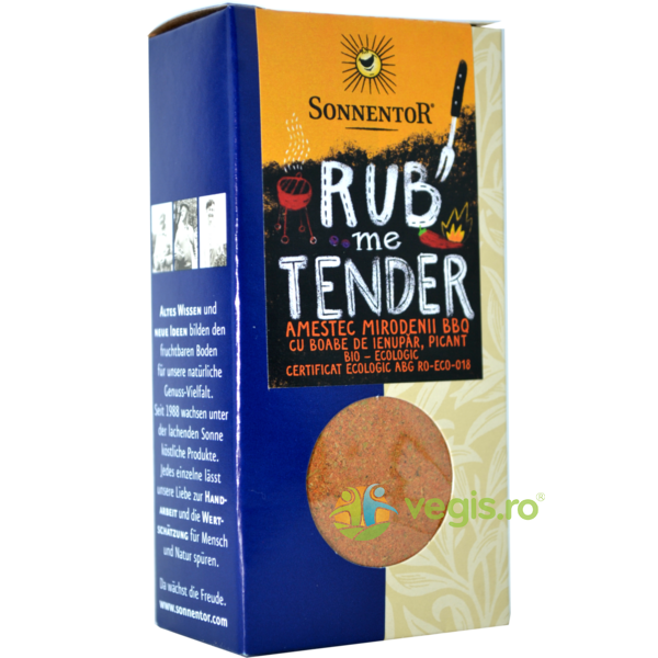 Amestec de Condimente pentru Gratar - Rub Me Tender Ecologic/Bio 60g, SONNENTOR, Condimente, 1, Vegis.ro