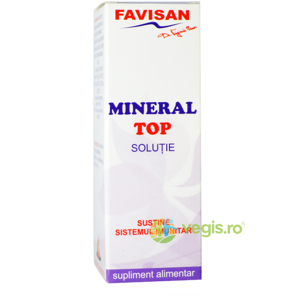 Mineral Top Solutie 30ml, FAVISAN, Suplimente Lichide, 1, Vegis.ro