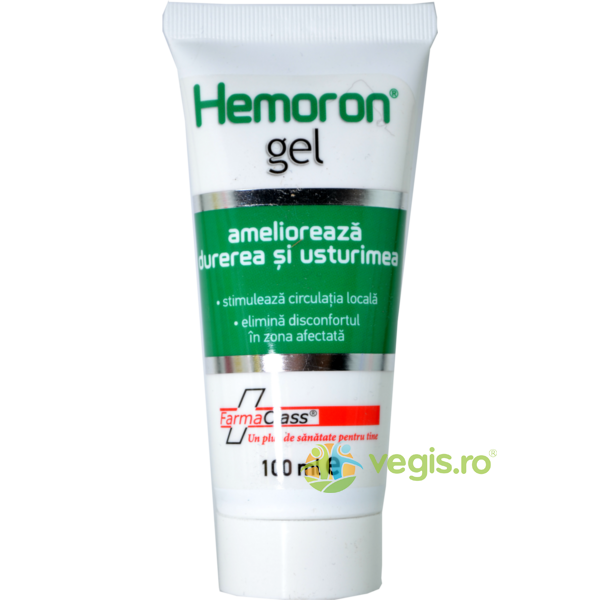 Hemoron 40cps + Hemoron Gel 100ml, FARMACLASS, Capsule, Comprimate, 3, Vegis.ro