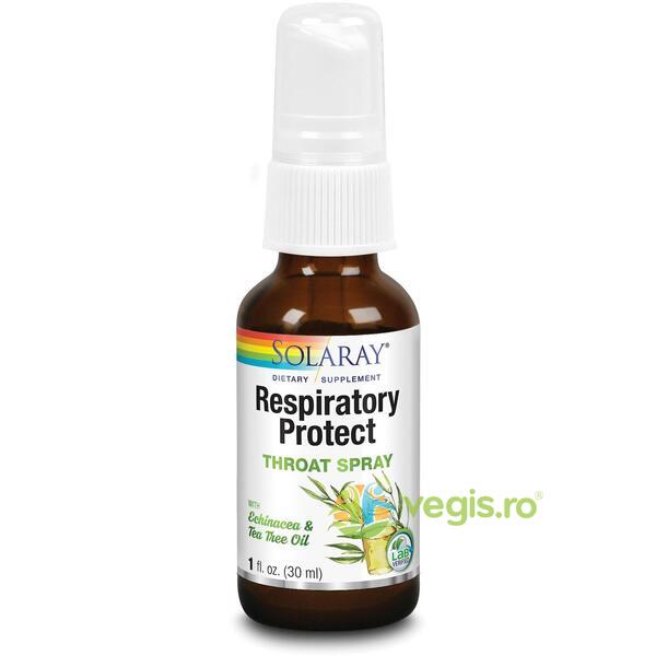 Respiratory Protect Throat Spray 30ml Secom,, SOLARAY, Remedii Naturale ORL, 1, Vegis.ro