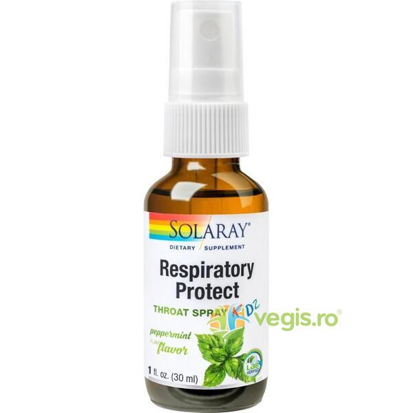 Respiratory Protect Throat Spray Kidz 30ml Secom,, SOLARAY, Produse pentru Copii, 1, Vegis.ro