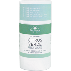 Deodorant Natural cu Citrus Verde 60g TRIO VERDE