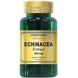 Echinacea Extract 500mg 60cps Premium COSMOPHARM