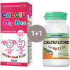 Sirop Calciu+D3+B12 pentru Copii 125ml + Calciu Lichid 30cps Pachet 1+1 COSMOPHARM