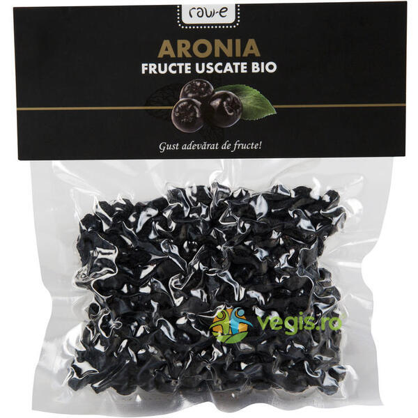 Rawe Aronia Fructe Uscate Bio/ Ecologice 100g, PHENALEX, Fructe uscate, 2, Vegis.ro