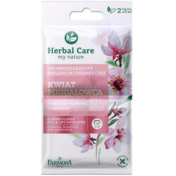Herbal Care Peeling Pentru Fata si Buze cu Flori de Migdale 2x5ml FARMONA