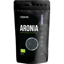 Aronia Fructe Uscate Raw Ecologice/Bio 125g NIAVIS