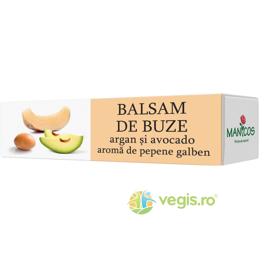 Balsam De Buze cu Ulei de Argan, Ulei de Avocado si Aroma de Pepene Galben 4.8g 4.8g imagine 2022