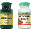 Coenzima Q10 30cps Premium + Detoxifiant Hepatic 30cps Pachet 1+1 COSMOPHARM