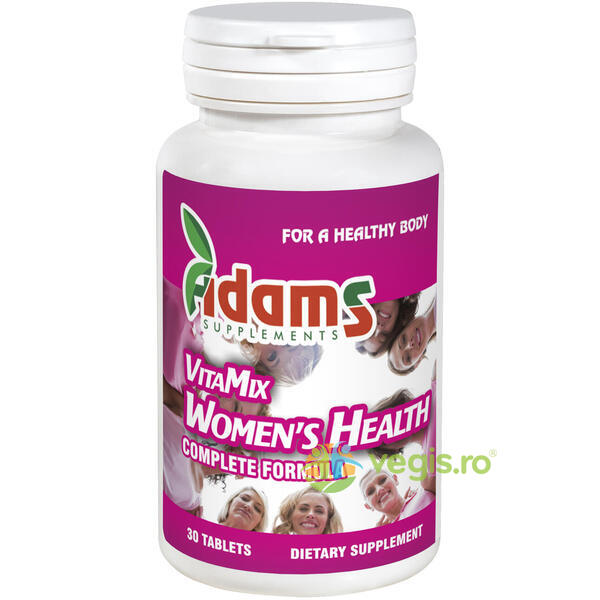 Complex Vitamix Femei 30tb, ADAMS VISION, Vitamine, Minerale & Multivitamine, 1, Vegis.ro