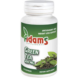 Green Tea 400 mg 60cps ADAMS VISION