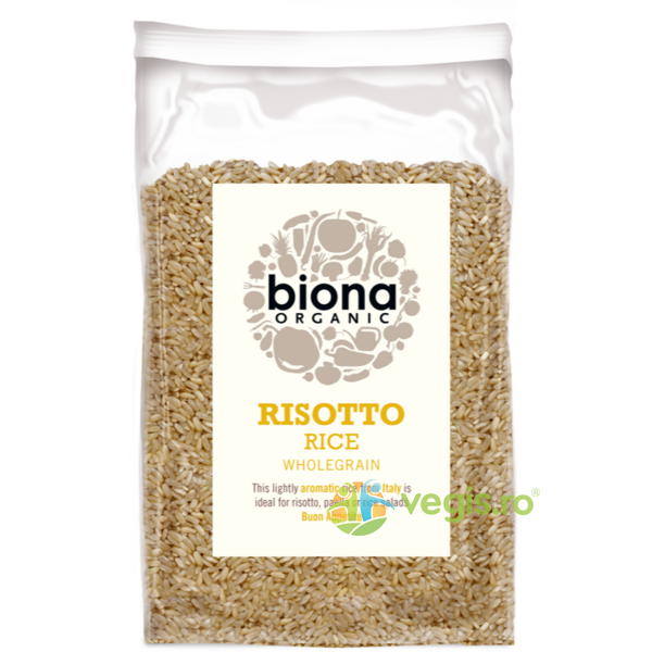Orez Brun (Integral) Risotto Ecologic/Bio 500g, BIONA, Cereale boabe, 1, Vegis.ro