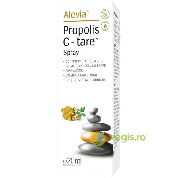 Propolis C-Tare Spray 100% Natural 20ml, ALEVIA, Imunitate, 1, Vegis.ro