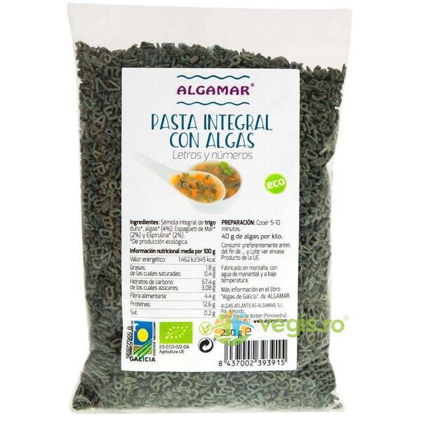 Fidea Integrala Alfabet cu Alge Marine Ecologica/Bio 250g, ALGAMAR, Paste, 1, Vegis.ro