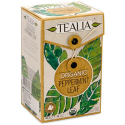 Ceai Organic Peppermint Ecologic/Bio 20 plicuri piramida Secom, TEALIA