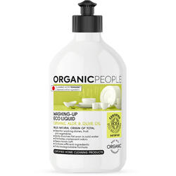 Detergent Lichid pentru Vase cu Aloe Vera si Ulei de Masline Ecologic/Bio 500ml ORGANIC PEOPLE