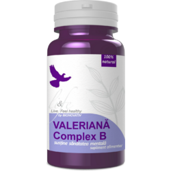 LIFE Valeriana + Complex B 60cps BIONOVATIV