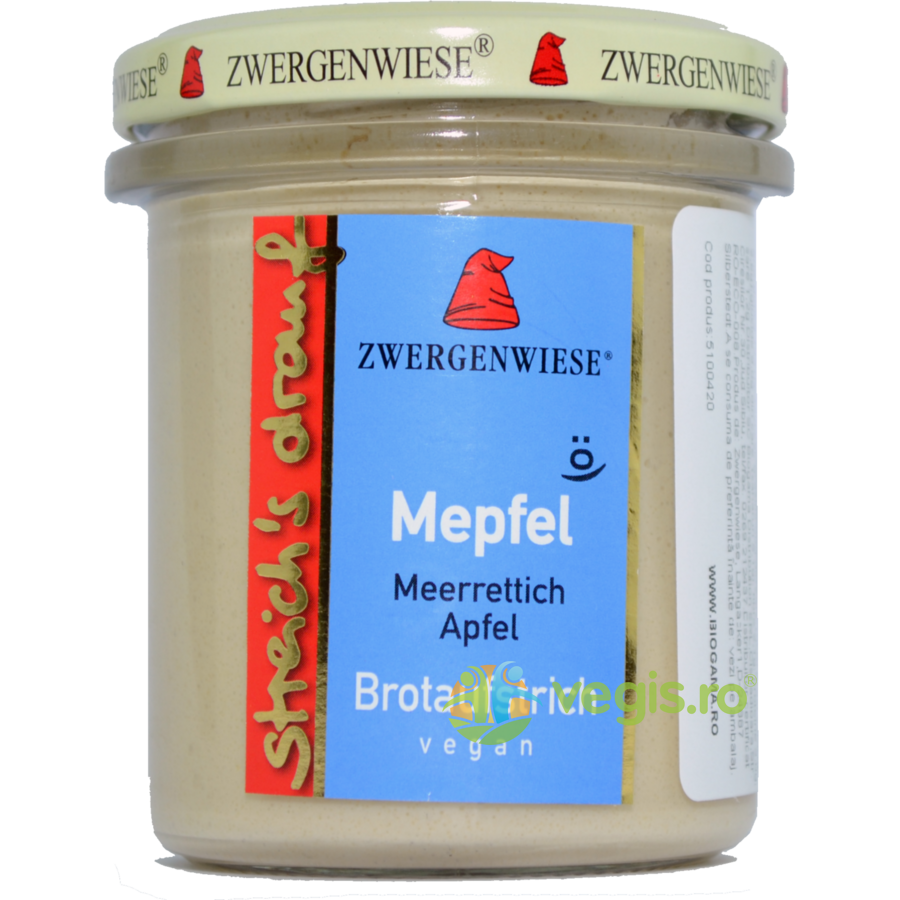 Crema Tartinabila Mepfel cu Hrean si Mar Ecologica/Bio 160g 160g Alimentare