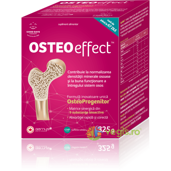 Osteoeffect 325g Good Days Therapy,, BIOPOL, Pulberi & Pudre, 1, Vegis.ro