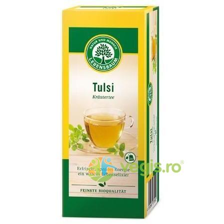 Ceai Tulsi (Busuioc Indian) Ecologic/Bio 20 plicuri - 30g, LEBENSBAUM, Ceaiuri doze, 1, Vegis.ro