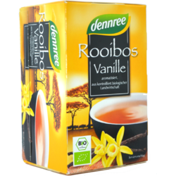 Ceai Rooibos cu Vanilie Ecologic/Bio 20 plicuri DENNREE