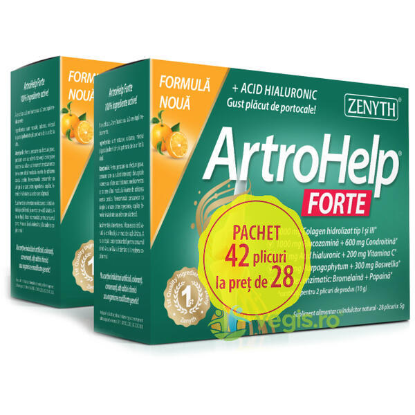 Pachet Artrohelp Forte 28dz+14dz, ZENYTH PHARMA, Pachete Suplimente, 1, Vegis.ro