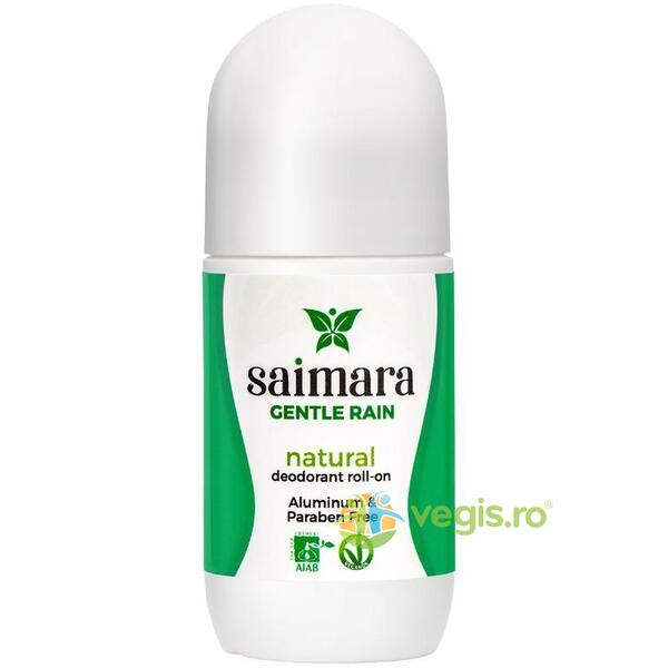 Deodorant Roll-On Natural Gentle Rain 50ml, SAIMARA, Deodorante naturale, 1, Vegis.ro